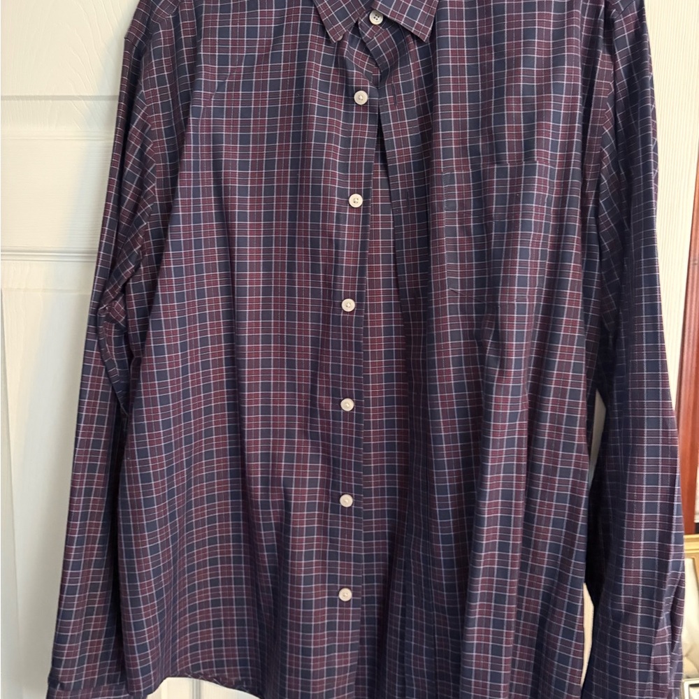 UNTUCKit Men's Plaid Button Down Shirt